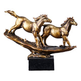 Trongwell Home Decor Bronze Horse Sculpture