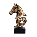 Trongwell Home Decor Bronze Horse Sculpture