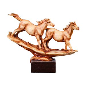 Trongwell Home Decor Bronze Horse Sculpture