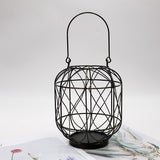 Romantic Iron Candle Holders Room Decor