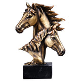 Trongwell Home Decor Bronze Horse Sculpture